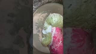 Lime pinalen lestoil comet ultra  sponge squeezing sink cleaning asmr [upl. by Cathrine]