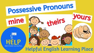 Possessive Pronouns and Subject Pronouns  ESL Grammar [upl. by Padraig]