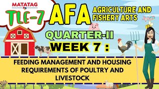 TLE7 Q2 AFA WEEK 7 Feeding Management and Housing Requirements of Poultry and Livestock [upl. by Lemej]