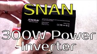 Snan 300W Inverter Review [upl. by Assetan511]