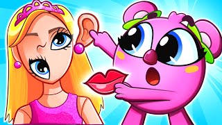 Dolls Come To Life Song 💄👗👧  Funny Kids Songs And Nursery Rhymes by Baby Zoo Story [upl. by Lilas]