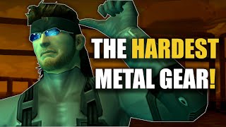 THE ULTIMATE STEALTH CHALLENGE METAL GEAR SOLIDS TOUGHEST GAME [upl. by Elocin]