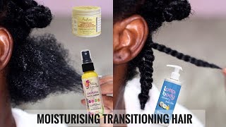 HOW I MOISTURISE MY DRY TRANSITIONING HAIR USING THE LCOLOC METHOD  13 MONTHS POST RELAXER [upl. by Esnohpla]