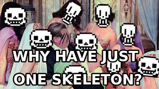 Undertale Multiverse Skeleton Harems An Overview [upl. by Suirred630]