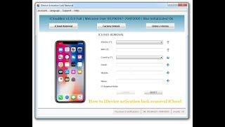 How to iDevice activation lock removal iCloud [upl. by Aknahs]