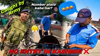 Stopped by Kashmir Police 😓 Srinagar 2 Sonamarg ❌ Ladakh ep2 [upl. by Gerrit268]