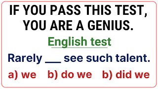 English Grammar Test 🌟 If you pass this test you are a genius [upl. by Caryl46]