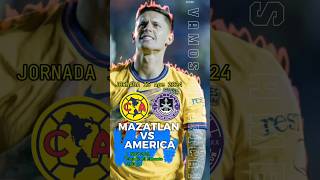 Mazatlán vs AMÉRICA clubamerica lamonumental16 futbol ligamx [upl. by Dorman]