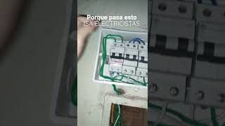 Por qué pasa esto en un tablero eléctrico [upl. by Alleuol]