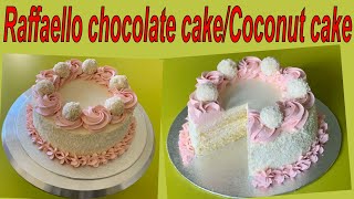 How to make Raffaello cakeCoconut cream cake [upl. by Akierdna292]