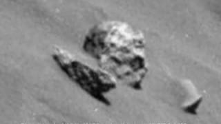 Mars skull  Sol 482  amaizing clear image of another skull on mars [upl. by Enytsuj891]