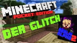 MCPE 015 Realm Alpha Build 2 Server Glitch 🎮 Minecraft Pocket Edition Deutsch [upl. by Anig]