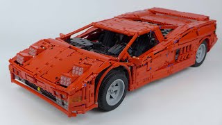 LEGO Technic Cizeta V16T [upl. by Kilmarx]