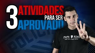 3 Atividades para ser Aprovado na Prova de Soldado Concurso PMSP 2024  Leandro Fajan [upl. by Anileva]