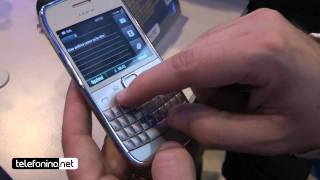 Nokia e6 preview da Telefoninonet [upl. by Ontina]