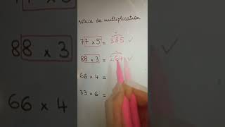 Multiplikation Tippmathetipps maths viralvideoshorts idee mathhelp mathstricks [upl. by Maiah349]