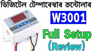 XHW3001 temperature controller Settings in Assamese [upl. by Konstanze]