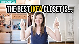 IKEA CLOSETS  Which One is Better PAX vs AURDAL [upl. by Serra58]