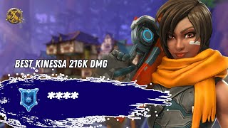 Best Kinessa You will See With 37 Kills 216K DMG Paladins Ranked Gameplay [upl. by Behnken834]