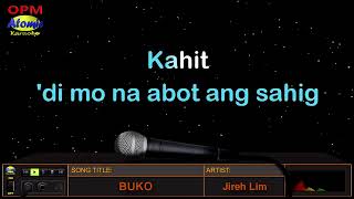 BUKO Jireh Lim HD Karaoke 1 [upl. by Macri]