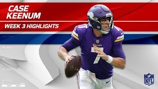 Case Keenum Highlights vs Tampa Bay  Buccaneers vs Vikings  Wk 3 Player Highlights [upl. by Henarat]