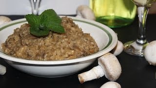 Ризотто Risotto Ризотто с грибами Готовит Никита Сергеевич [upl. by Edla]