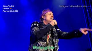 AVANTASIA  Moonglow Giessen Germany  August 23 2019  4K LIVE [upl. by Shannan]