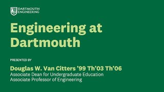 Info Session Engineering at Dartmouth [upl. by Weathers952]