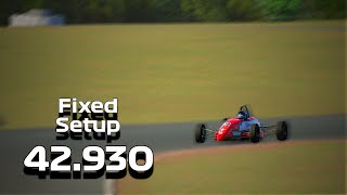 Hotlap  Oran Park F1600 with fixed setup  Iracing [upl. by Settle]