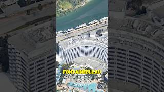 The Iconic Fontainebleau Hotel in Miami miami building hotel trend facts scarface party usa [upl. by Spatola706]