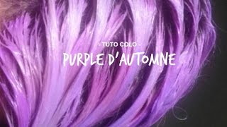 TUTO COLO l Purple dAutomne [upl. by Oicneconi]