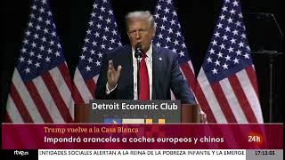 Las claves del mandato de Donald Trump la economía y la inmigración [upl. by Ayanahs]