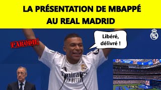 La présentation de Mbappé au Real Madrid parodie [upl. by Janice692]