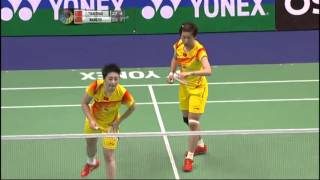 F  WD  Tian QZhao Y vs Wang XYu Y  2012 YonexSunrise Hong Kong Open [upl. by Mccourt291]