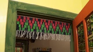 Como Fazer Sanefa Bandô de Porta  DIY How to Make Door Valance  Como Hacer Lambrequin Puerta [upl. by Kila545]