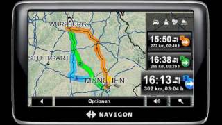 NAVIGON 4310 max mobiles GPS Navigationssystem DE [upl. by Bower]