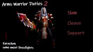 Deykin  Arms Warrior Duties 2  Slam Cleave Support  Raid PvE  DPS  WoW TBC Classic [upl. by Ahsimed455]