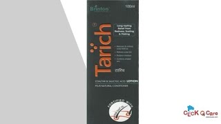 Tarich Hair Lotion On ClickOnCarecom [upl. by Anuaf]