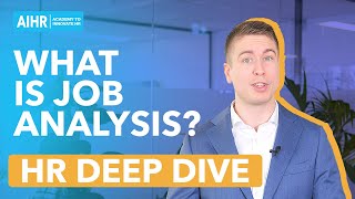 Job Analysis Explained 2023 [upl. by Oimetra]