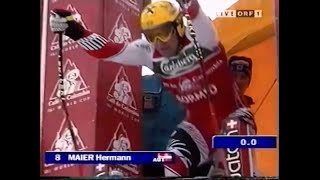 Hermann Maier Bormio 2000 Siegeslauf [upl. by Llenrod]