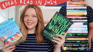 The 24 Books I Read in July [upl. by Lerred]