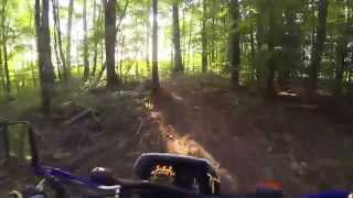 Suzuki DR200 Trail Riding [upl. by Dorlisa905]