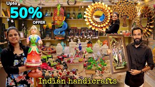 budget friendly handicraft shop in chennai  Home Decor shop  smris handicrafts  Malabar mani vlog [upl. by Haziza73]