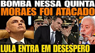 BOMBA MORAES ACABA DE SER ATACADO LULA ENTRA EM DESESPERO FLÁVIO BOLSONARO ACABA DE SOLTAR BOMB [upl. by Cole689]