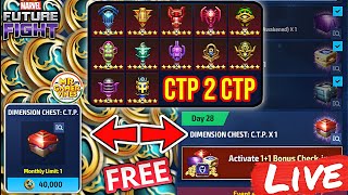 Free 😍 CTP 2 CTP 🎁 Good Luck Guys  Marvel Future Fight [upl. by Doomham]