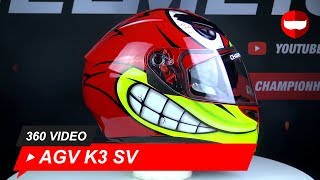 AGV K3 SV Birdy FullFace Helmet  ChampionHelmetscom [upl. by Lowenstern]