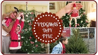 Buying And Decorating The Christmas Tree  VLOGMAS [upl. by Lesya]