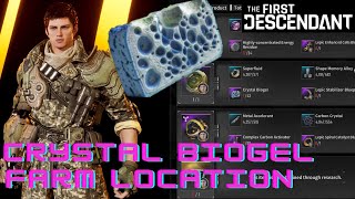 The First Descendant Crystal Biogel Farm 2 locations [upl. by Nilekcaj593]