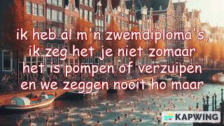 Ik Ga Zwemmen Song by Mart Hoogkamer Dutch Lyrics [upl. by Einwahr603]