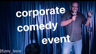 Comedian Praveen Kumar  Corporate Event Experience  Stand up Comedy English [upl. by Omor]